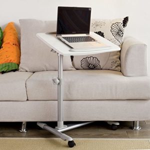 2017 - Laptoptisch Bett - Betttisch, Laptoptisch, Beistelltisch ♥  Weiß ♥ 8 kg
